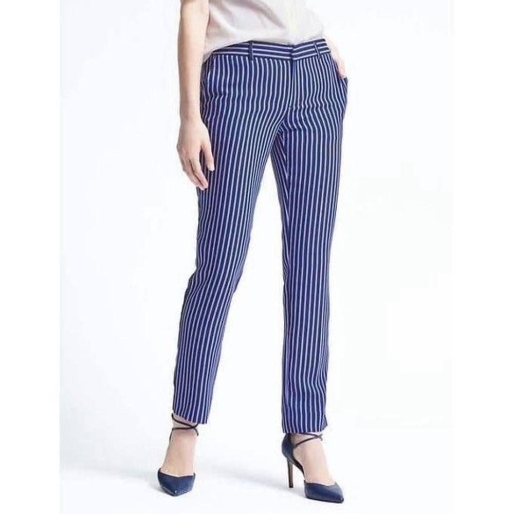 Banana Republic Stripe Ryan Pants